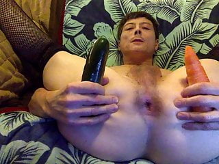 Sexy Logan Male Stripper Nasty Hot Anal With Cucumber Carrot free video