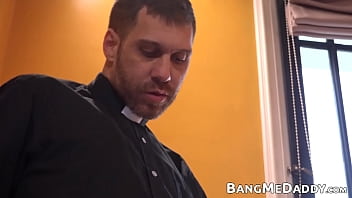Older Gay Priest Bareback Fucks Young Skinny Ass Until Cum free video