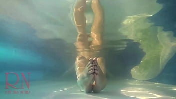 Underwater Pussy Show. Mermaid Fingering Masturbation Cam 3 free video
