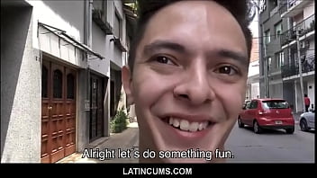 Latincums.com - Amateur Latin Twink Threesome With Two Strangers For Cash Pov free video