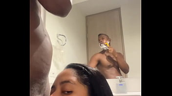 I Give Him A Delicious Blowjob While He Gets Ready To Go To Work - Amateur Couple - Nysdel