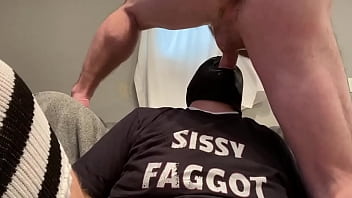 Straight Alpha Wanted Closeup Of His Faggot's Mouth free video