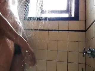 Indian Guy Bathing And Masturbating For You Two Times In A Row free video