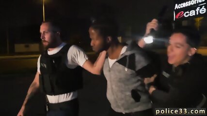 Police Men Muscle Fuck Black Guys Gay Purse Thief Becomes Caboose Meat free video